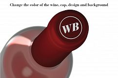 Wine Mockup Set - Photoshop PSD Product Image 7