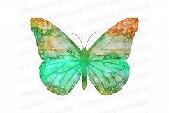 Watercolor Butterflies clip art Product Image 3
