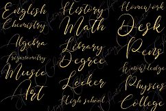 School Word Art Clipart Product Image 3