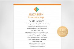 CV template, resume template, resume Product Image 5