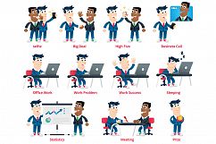 Business Man Mascot Mega Pack Bundles - 48 ready position Product Image 4