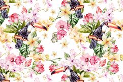 16 Hand Drawn Watercolor Pattern Product Image 11