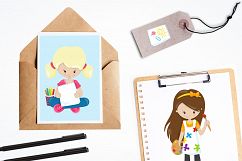 Little Artists graphics and illustrations Product Image 4