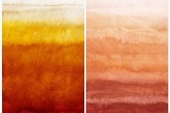 Autumn Watercolor Backgrounds Product Image 6
