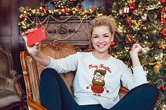 Christmas Sweatshirt Mock-Up Product Image 7