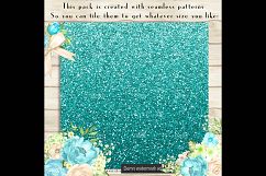100 Seamless Ombre Glitter Texture Digital Papers Product Image 2
