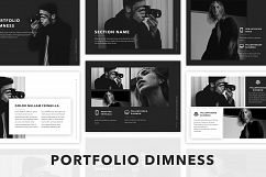 Dimness PowerPoint Template Product Image 1