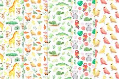 Watercolor Animals Patterns Set  Product Image 2