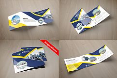 25 Square Trifold Business Brochures Bundle Product Image 5