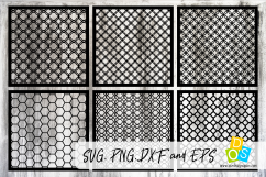 Stencil Bundle SVG, PNG, DXF and EPS files Product Image 1