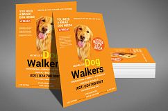 Dog Walker Flyer Template Product Image 4