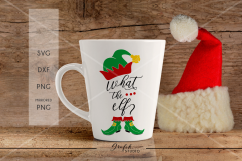 What the Elf Christmas SVG Product Image 1