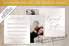 Photo Gift Card Template for Adobe Photoshop - Layered PSD Template - Design #47 Product Image 2
