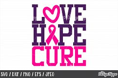 Breast Cancer SVG Bundle, Cancer Awareness, Ribbon, Designs Product Image 2