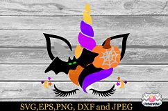 Halloween Unicorn. Bat Unicorn Product Image 2