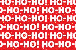 Ho-ho-ho! Christmas seamless pattern. Product Image 2