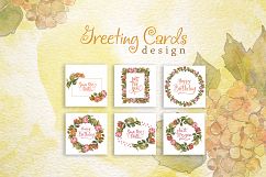 Gortenzia PNG watercolor flower set Product Image 8