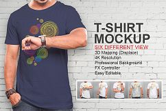 Man Tshirt Mockup vol 5 Product Image 2