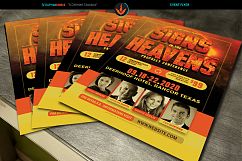 Signs in the Heavens Conference Flyer Template  Product Image 2