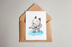 Kitten Dreams - Watercolor Clip Art Set Product Image 11