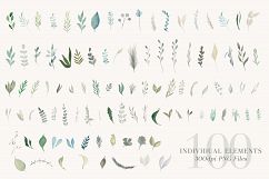 Foliage and Foil Botanical Clipart Product Image 2