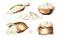 Bakery. Wheat, flour and wheat field Product Image 4