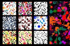 Ink blots set + 10 Backgrounds. Product Image 3
