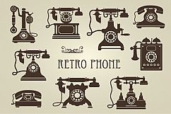 Vintage Retro Phones Product Image 1
