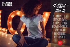 T-Shirt Mock-Up Vol.15 2017 Product Image 1