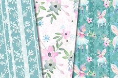 Winter fairy digital patterns Product Image 2