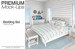 Bedding Mockup Set - Coastal Style Product Image 1