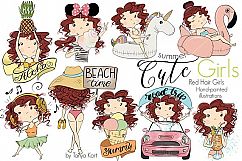 Collection of 4 Sets Girls Summer Product Image 14