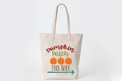 Pumpkin Patch SVG - Fall SVG Cut File - DXF EPS PNG JPG PDF Product Image 7