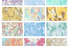 Only Ink &amp; Marble Backgrounds Bundle Product Image 6