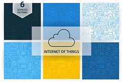 Internet of Things Line Patterns Product Image 1