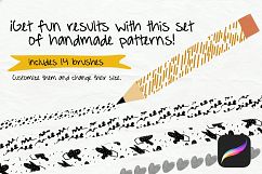 Handmade Brush Pattern - Procreate Product Image 5