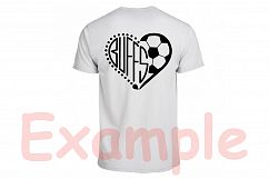 Buffs Sport Heart SVG School Spirit football Buffaloes 971s Product Image 4