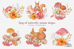 Autumn watercolor collection Product Image 3