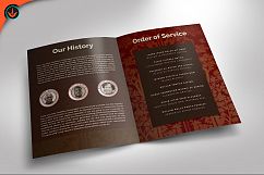 Red Silver Anniversary Program Photoshop, Word, Publisher Product Image 2