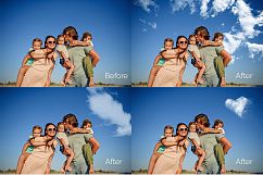 50 Single Clouds Photo Overlays Product Image 4