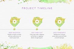 Watercolor Keynote Template Product Image 10