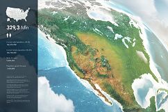 Illustrations of the World with Infographics Product Image 7