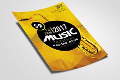 Jazz Music Party Night Flyer Product Image 2