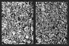 Black &amp; White Metallic Textures Product Image 6