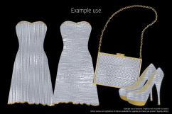 Metallic Silver Textures Product Image 6