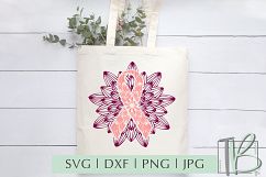 Breast Cancer SVG Bundle, Pink Ribbon Cut Files, BCA SVG Product Image 2