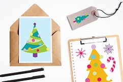 Christmas Trees graphics and illustrations Product Image 4