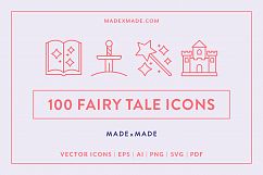 Line Icons - Fairy Tale Product Image 1