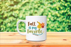 Fall is my Favorite SVG - Fall SVG Cut File - DXF EPS PNG Product Image 5