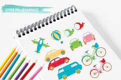 Stitched Transport graphics and illustrations Product Image 3